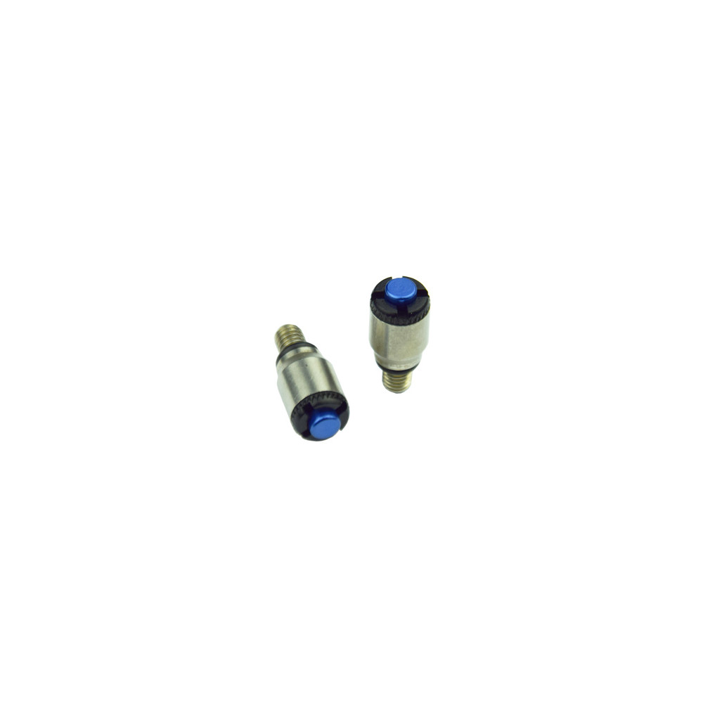 Purgeur de fourche SCAR bleu M5x0,8mm fourches KYB/Showa