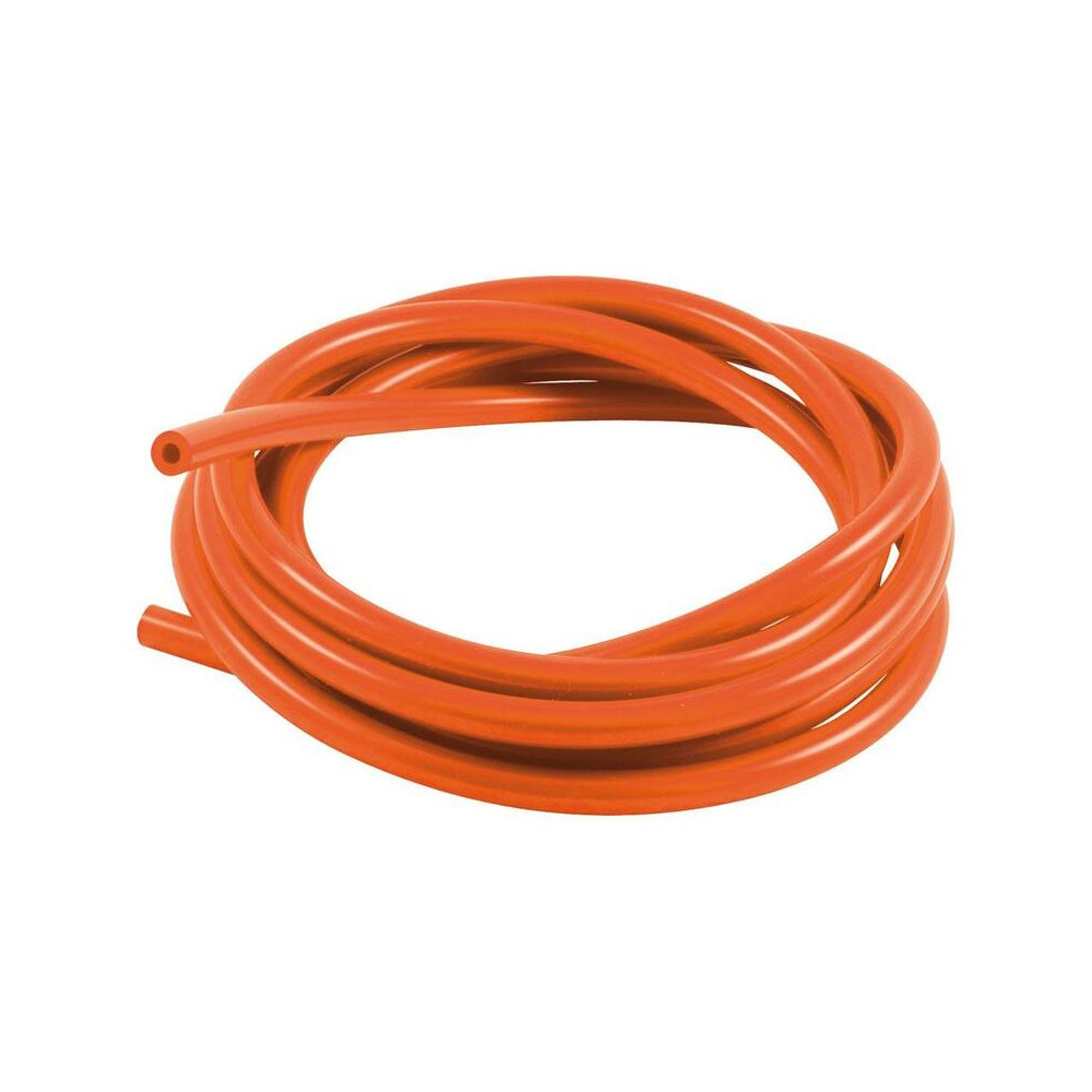 Durite de mise à l'air SAMCO pour carburateur silicone orange 3m - Øint. 3mm/Øext. 7mm