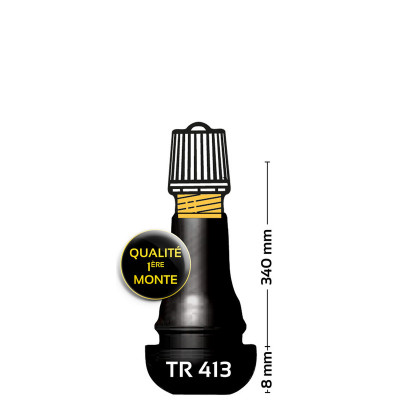 Valves droites BIHR TR413 caoutchoutées - 10 pièces