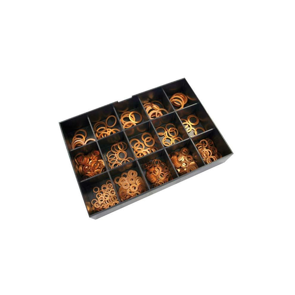 Coffret rondelles cuivre BIHR 400 pièces