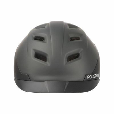 Casque POLISPORT E'City noir/gris foncé taille L