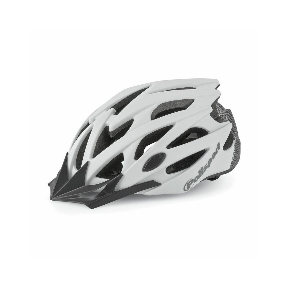 Casque POLISPORT Twig blanc/carbon taille L