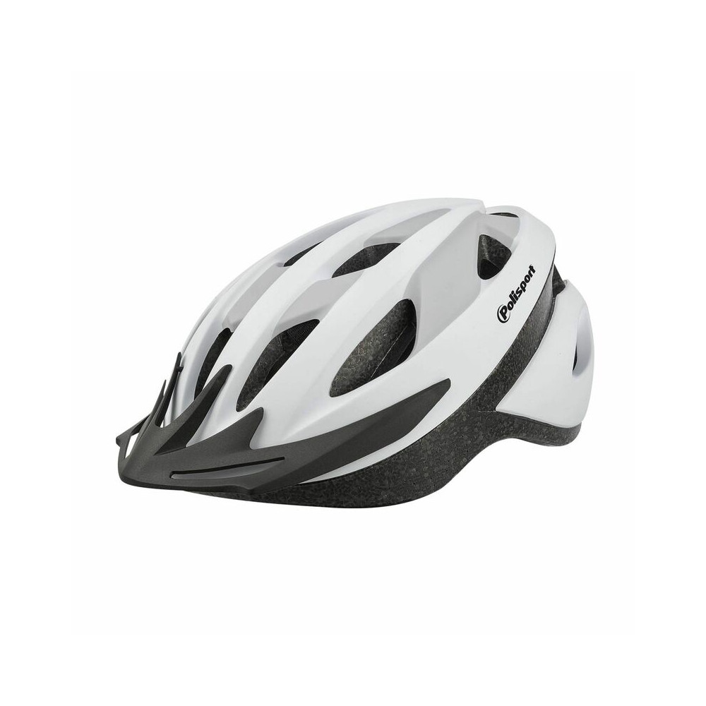 Casque POLISPORT Sport Ride blanc/gris taille M