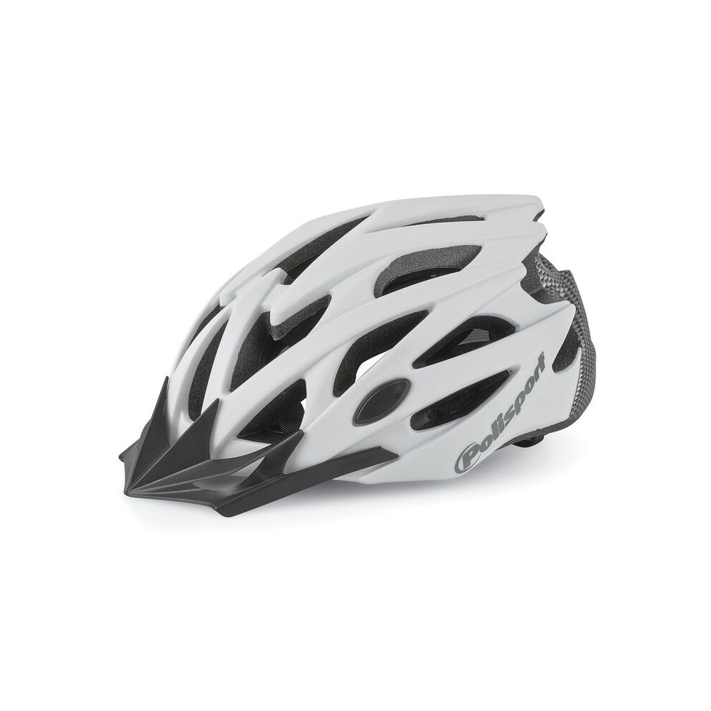 Casque POLISPORT Twig blanc/carbon taille M