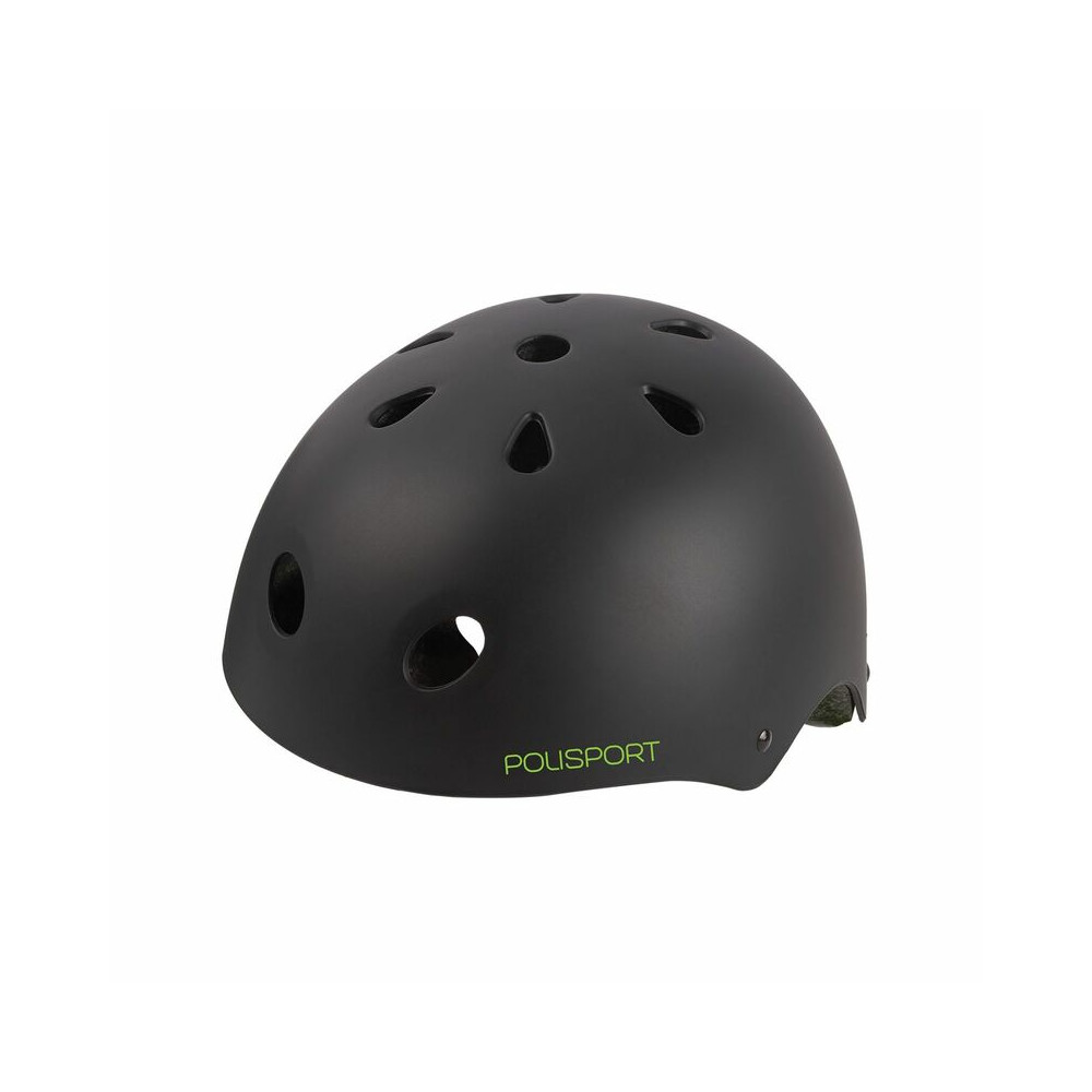 Casque POLISPORT Urban Radical Graffiti noir/vert taille 53/55