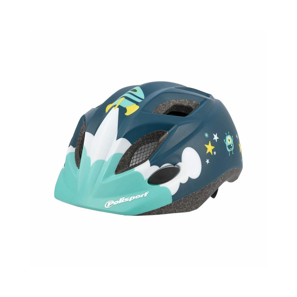 Casque POLISPORT Kids Spaceship avec Bidon et porte bidon taille XS