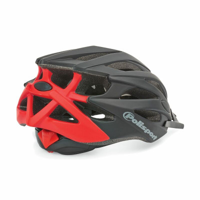 Casque POLISPORT Twig noir/rouge taille L