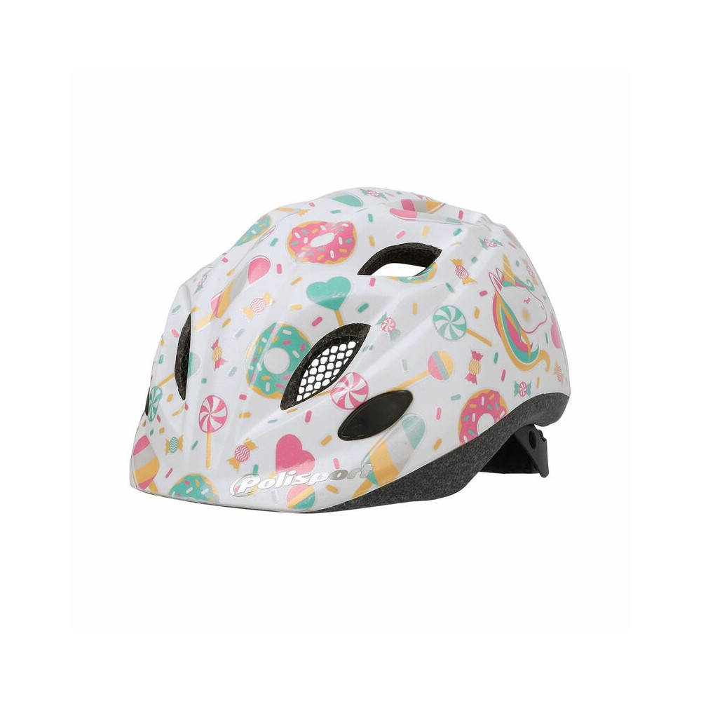 Casque POLISPORT Kids Lolipops avec Bidon et porte bidon taille XS