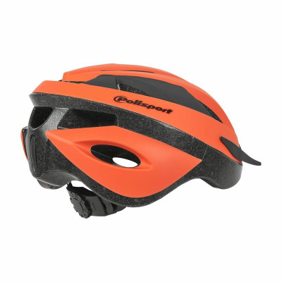 Casque POLISPORT Sport Ride orange/noir taille L