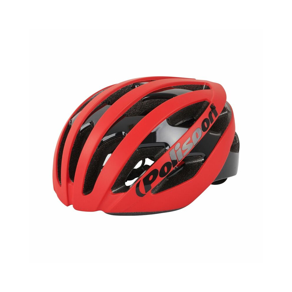 Casque POLISPORT Light Pro rouge/noir taille L