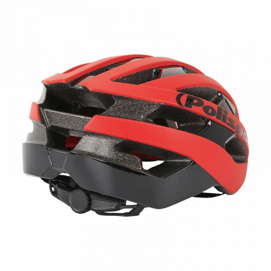 Casque POLISPORT Light Pro rouge/noir taille L