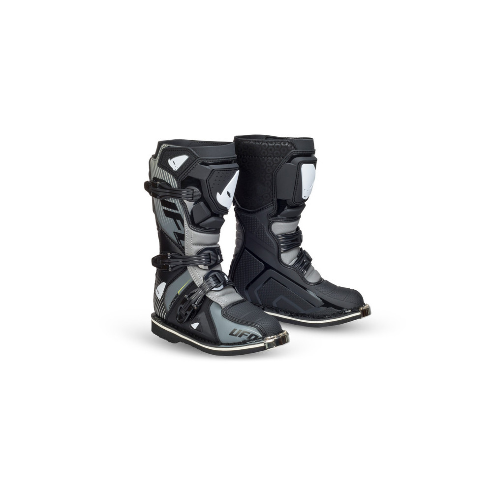 Bottes UFO Typhoon noir/gris taille 33