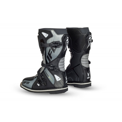 Bottes UFO Typhoon noir/gris taille 33