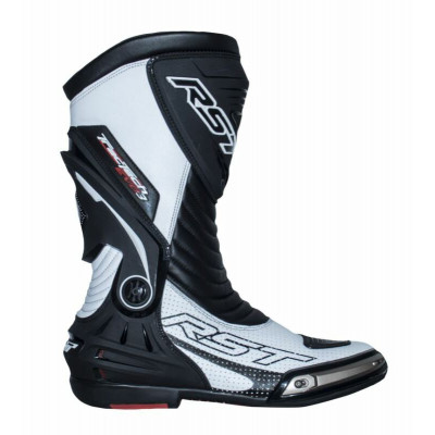 Bottes RST TracTech Evo 3 CE cuir - blanc taille 43