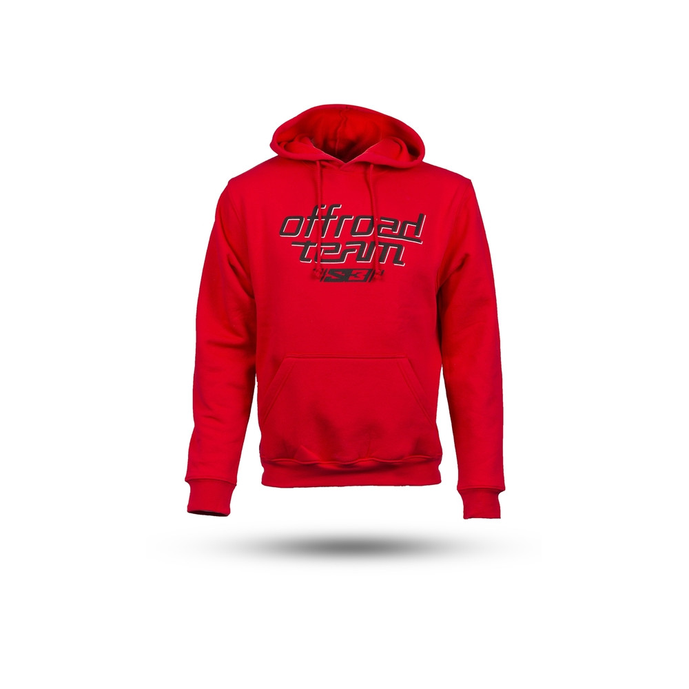 Sweatshirt S3 Off-Road rouge taille XL