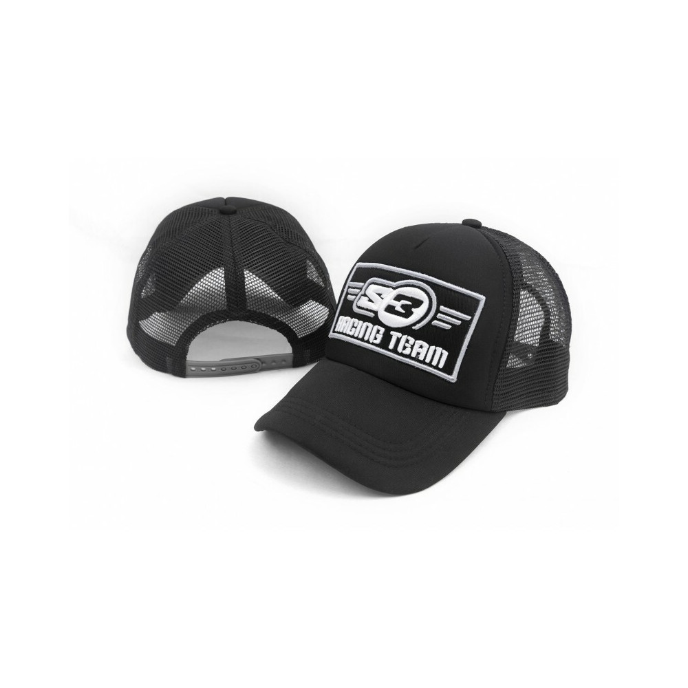 Casquette S3 3D Black Jack