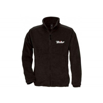 Blouson polaire zippé BIHR - noir taille L