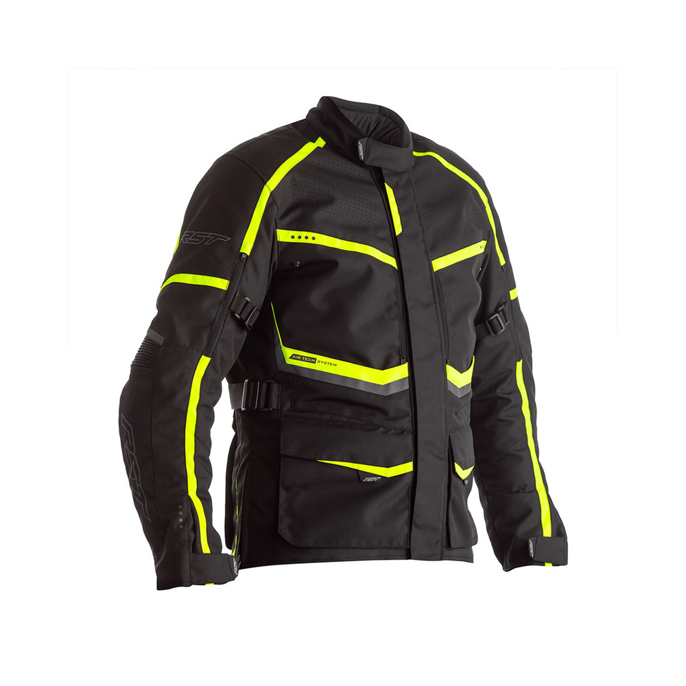 Veste RST Maverick textile - noir/fluo taille M