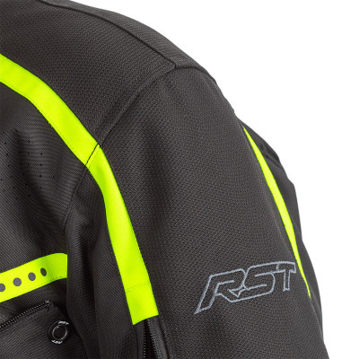 Veste RST Maverick textile - noir/fluo taille M