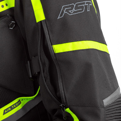 Veste RST Maverick textile - noir/fluo taille M