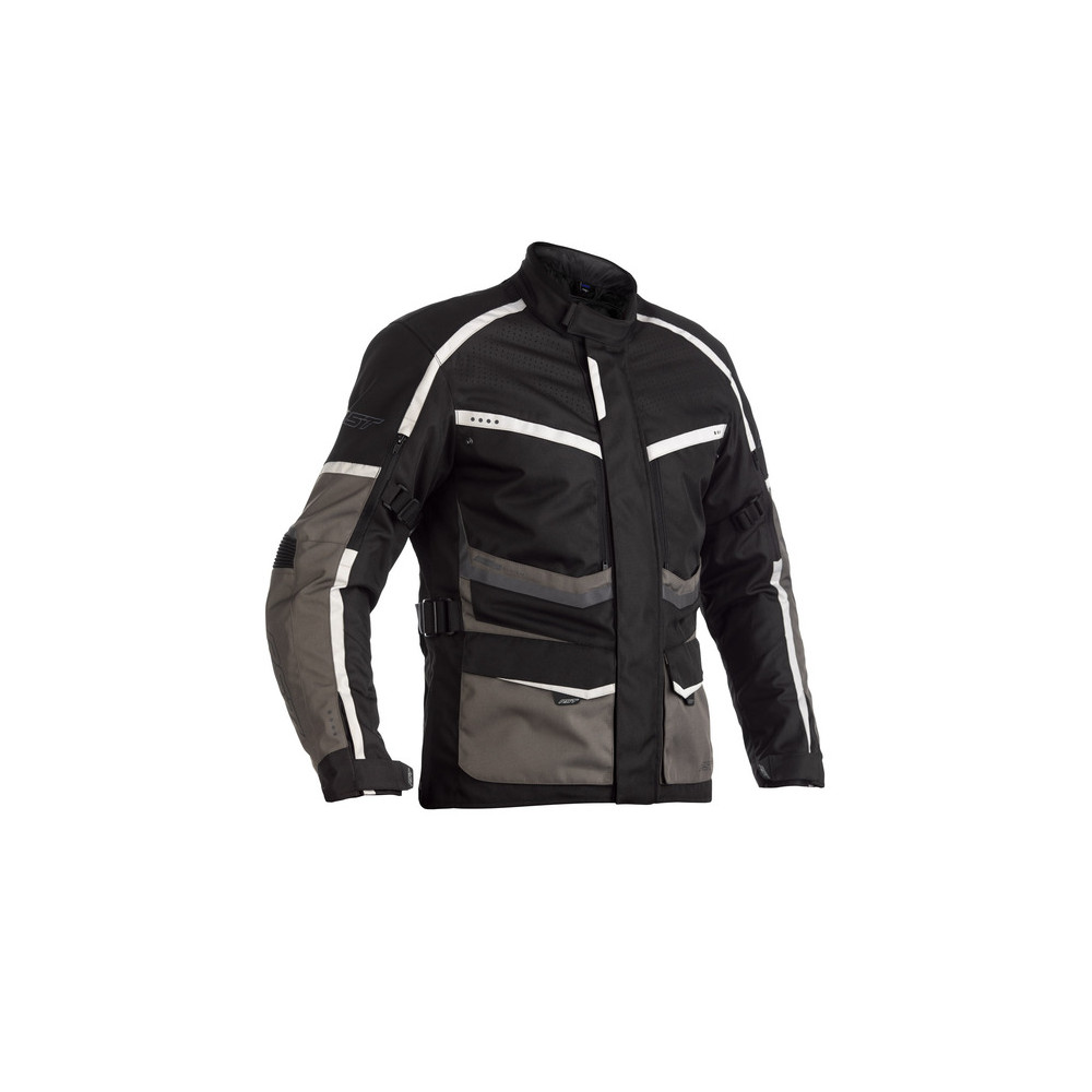 Veste RST Maverick textile - noir/gris/argent taille S