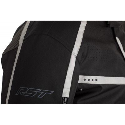 Veste RST Maverick textile - noir/gris/argent taille S