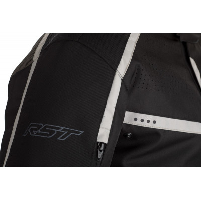 Veste RST Maverick textile - noir/gris/argent taille S