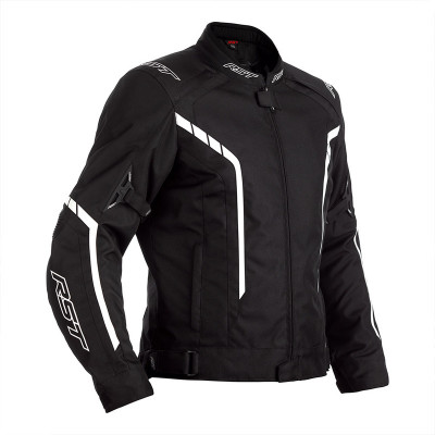 Blouson RST Axis textile - noir/blanc taille L