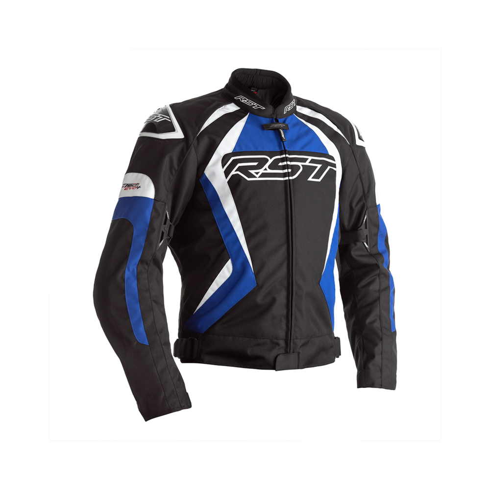 Blouson RST Tractech EVO 4 textile - noir/bleu/blanc taille M