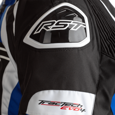 Blouson RST Tractech EVO 4 textile - noir/bleu/blanc taille M