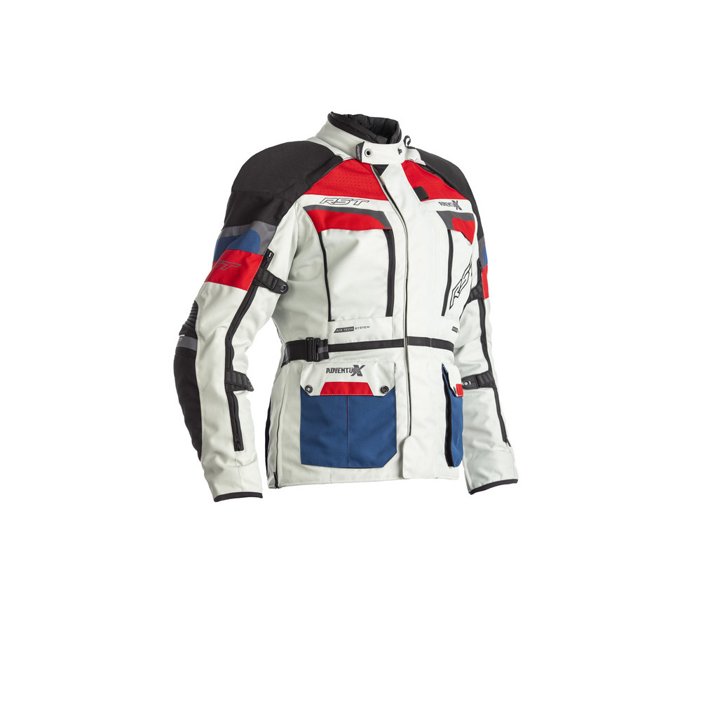 Veste RST Adventure-X CE femme textile - glace/bleu/rouge taille 3XL