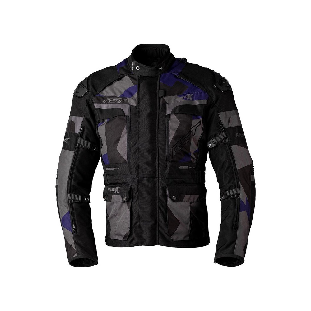 Veste RST Adventure-X textile - bleu/navy/camo taille L