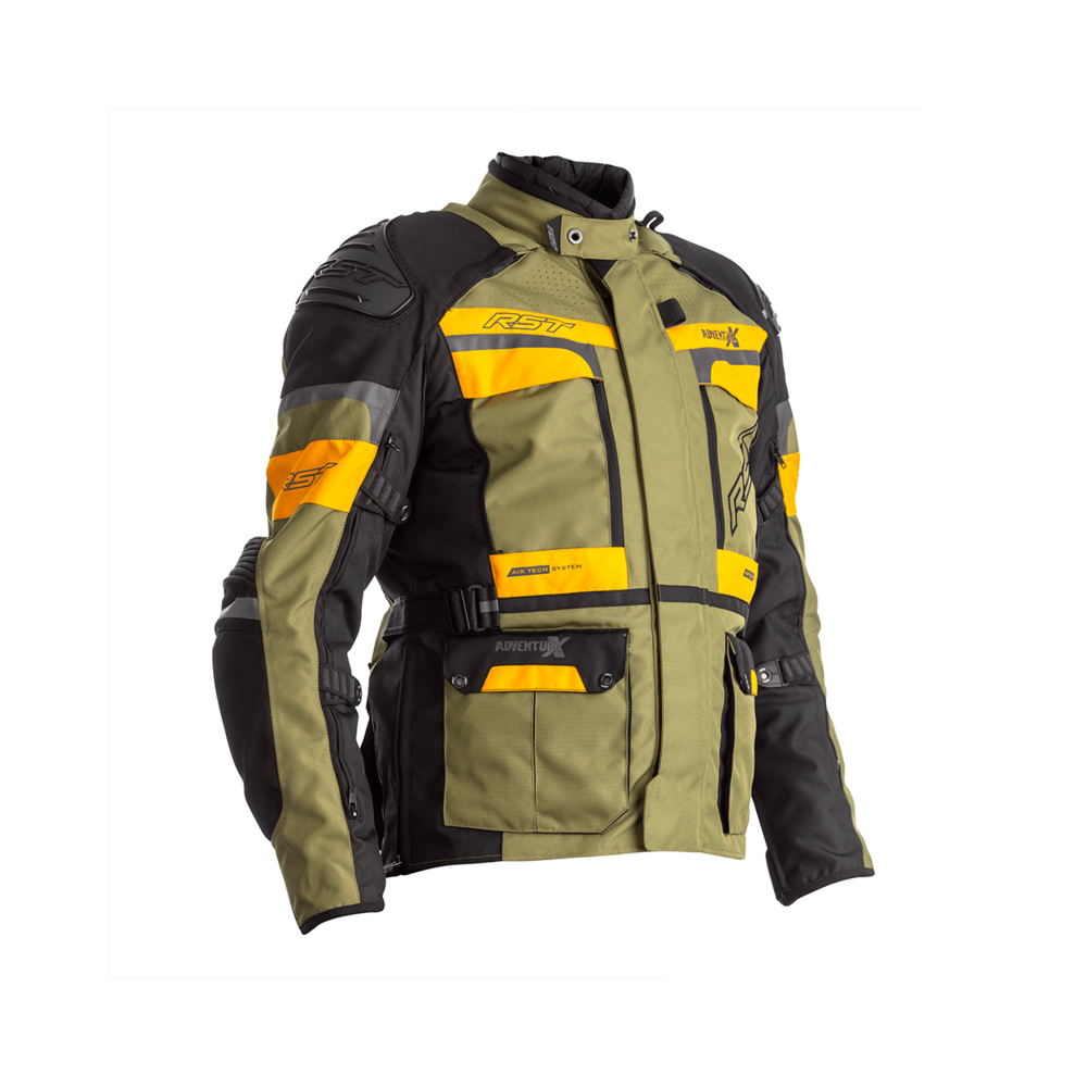 Veste RST Adventure-X textile - vert/ocre taille L