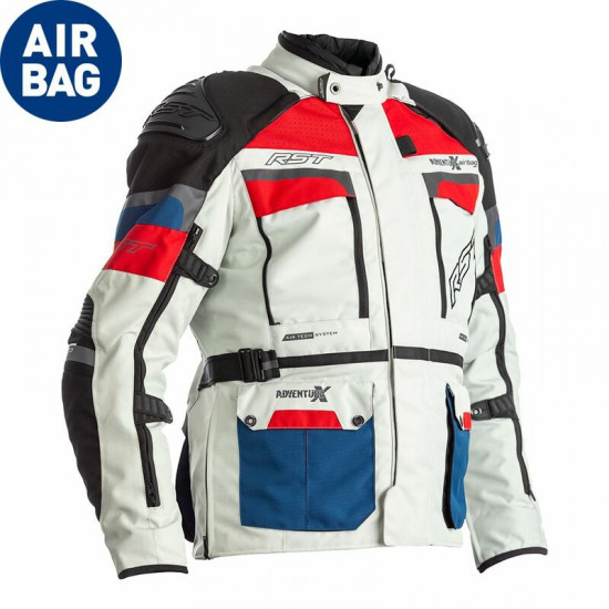 Veste RST Adventure-X Airbag textile - bleu/rouge taille 3XL