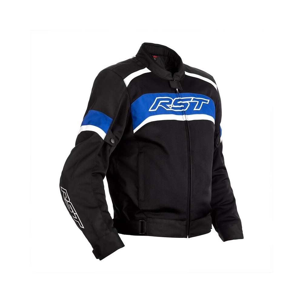 Blouson RST Pilot CE textile - noir/bleu taille 2XL