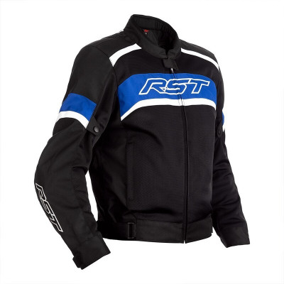 Blouson RST Pilot CE textile - noir/bleu taille 2XL