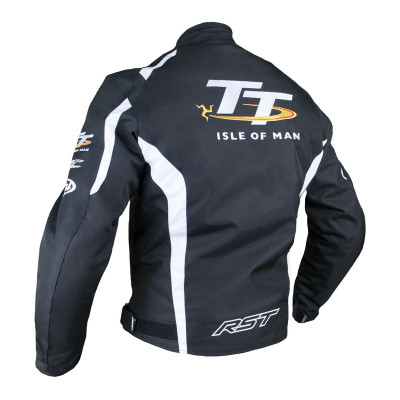 Veste RST IOM TT TEAM CE doublure amovible textile - blanc taille S