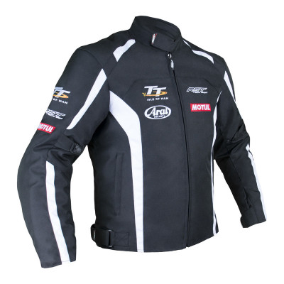 Veste RST IOM TT TEAM CE doublure amovible textile - blanc taille L