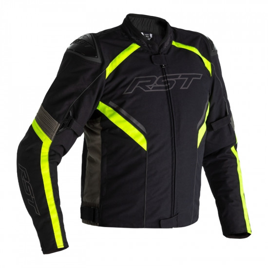 Veste RST Sabre Airbag CE textile - noir/gris/jaune fluo taille XS