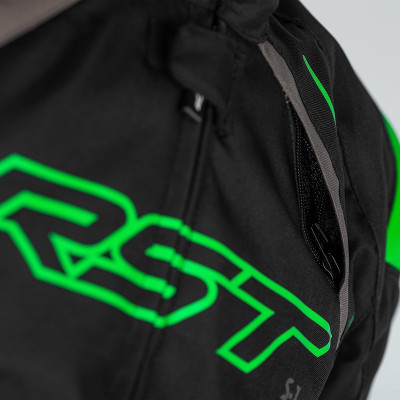 Veste RST S-1 textile noir/gris/vert fluo taille S