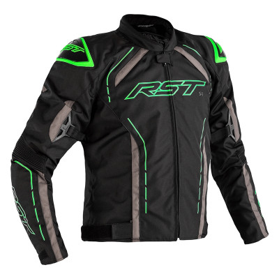 Veste RST S-1 textile noir/gris/vert fluo taille 5XL