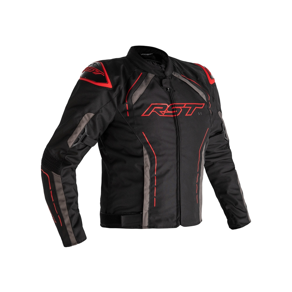 Veste RST S-1 textile noir/gris/rouge taille S