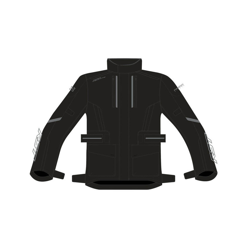 Veste RST F-Lite textile noir femme taille XS