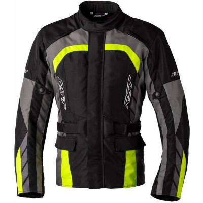 Veste RST Alpha 5 CE textile - noir/jaune fluo taille S