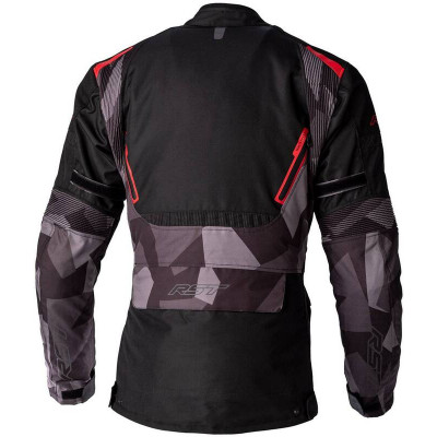 Veste RST Endurance CE textile - noir/camo/rouge taille S