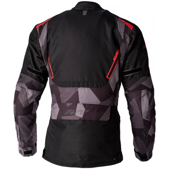 Veste RST Endurance CE textile - noir/camo/rouge taille 3XL