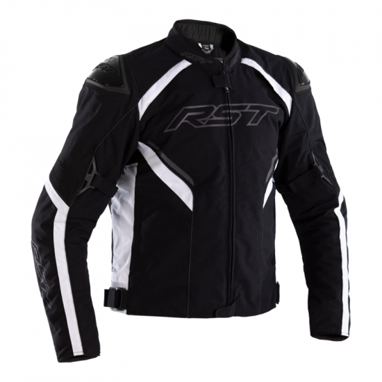 Veste RST Sabre CE textile - noir/noir/blanc taille XS