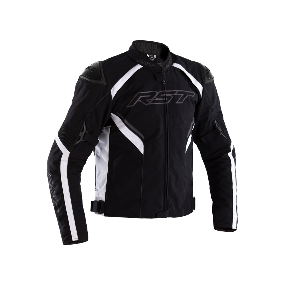 Veste RST Sabre CE textile - noir/noir/blanc taille XS