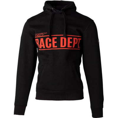 Hoodie RST x Kevlar® Pullover Race Dept Reinforced CE textile - noir/rouge taille XS