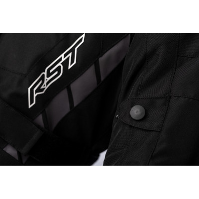 Veste femme RST Alpha 5 CE textile - noir/noir taille S